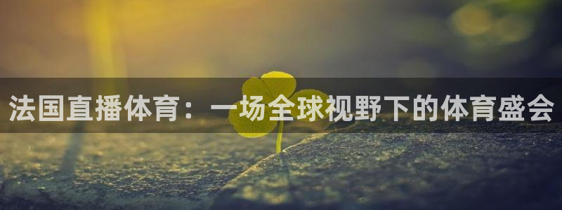斗球直播世界杯在线观看：法国直播体育：一场全球视野下的体育盛会