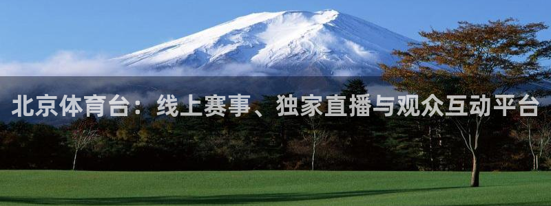 dqiuvip斗球直播下载：北京体育台：线上赛事、独家直播与观众互动平台